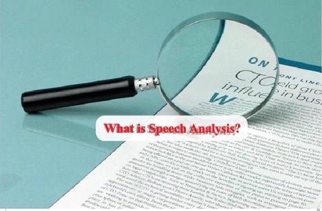What is Speech Analysis?